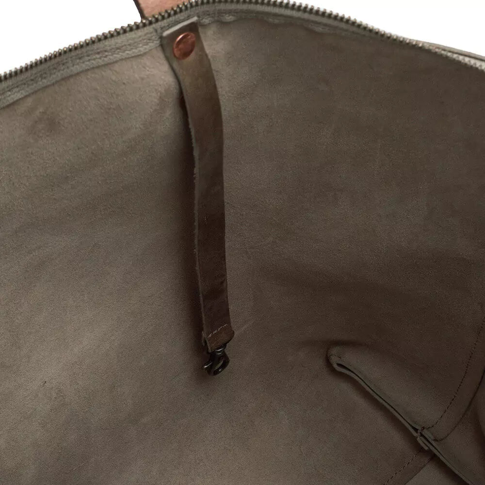 Eden OVERSIZED Leather Tote Bag - Zippered watch band - Strapped For Time