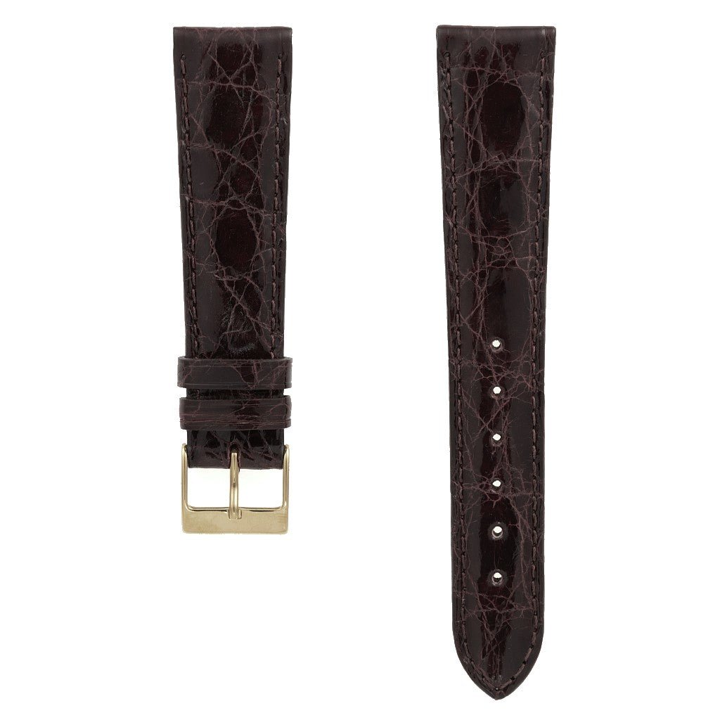 Genuine Crocodile | Polished watch band - Strapped For Time