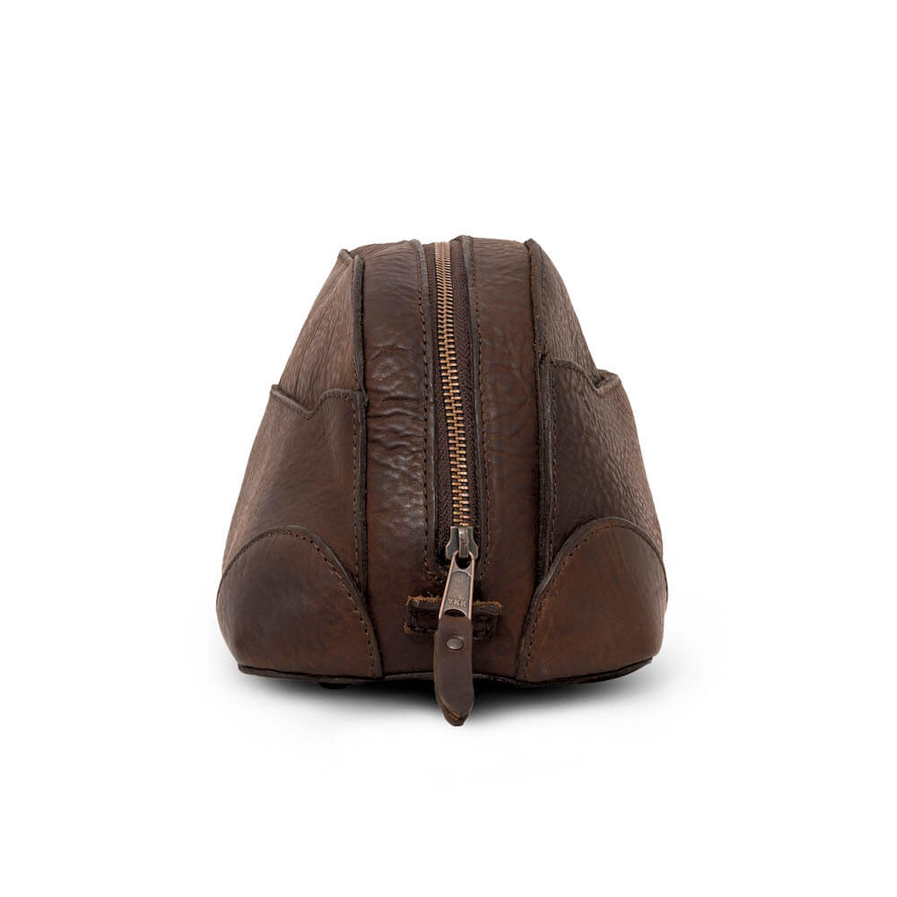 Heritage Leather Stateroom Toiletry Wash Bag watch band - Strapped For Time