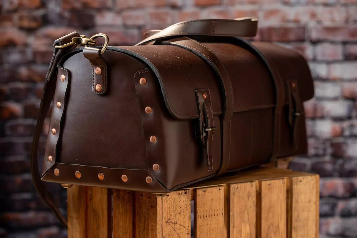Heritage Leather Tradesman Bag watch band - Strapped For Time
