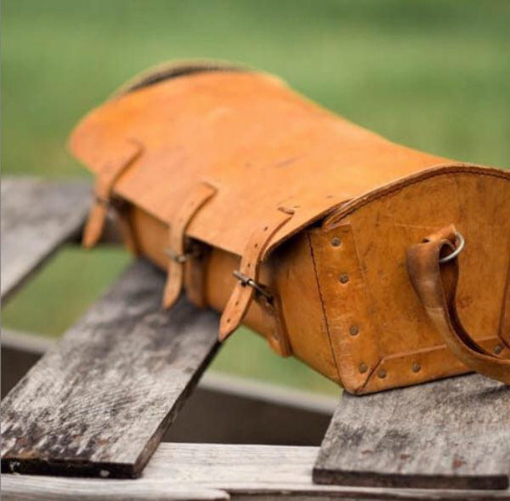 Heritage Leather Tradesman Bag watch band - Strapped For Time