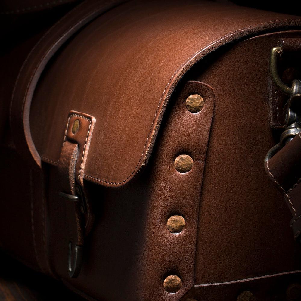 Heritage Leather Tradesman Bag watch band - Strapped For Time