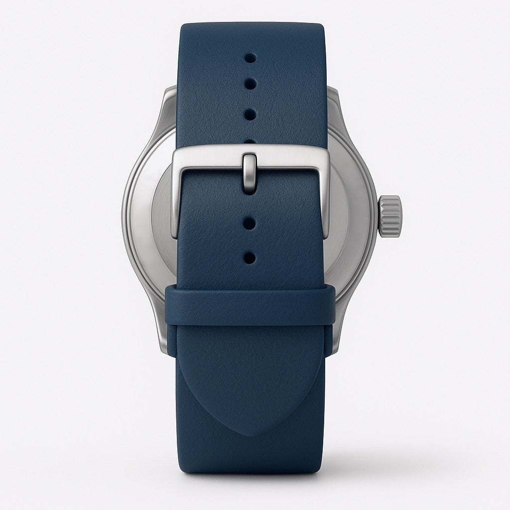 Lambskin | Flat Leather watch band - Strapped For Time