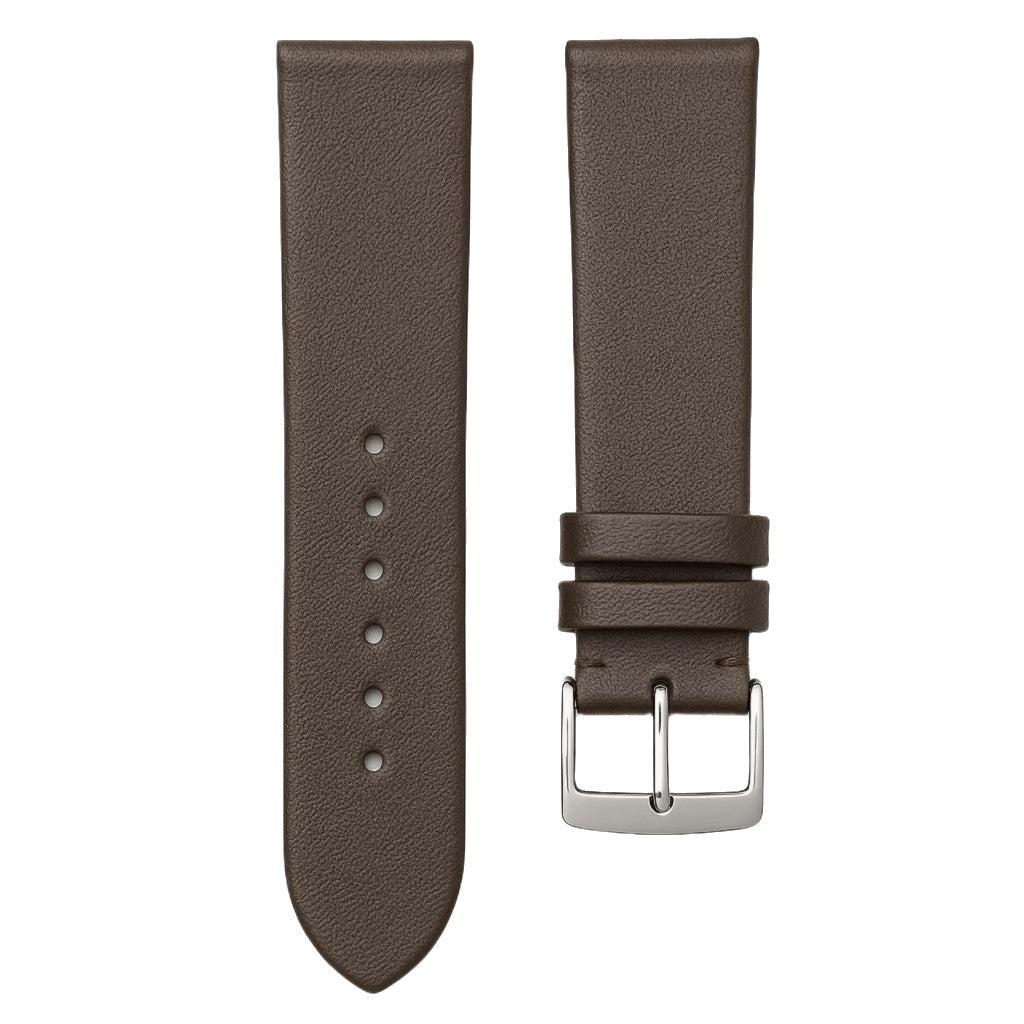 Lambskin | Flat Leather watch band - Strapped For Time