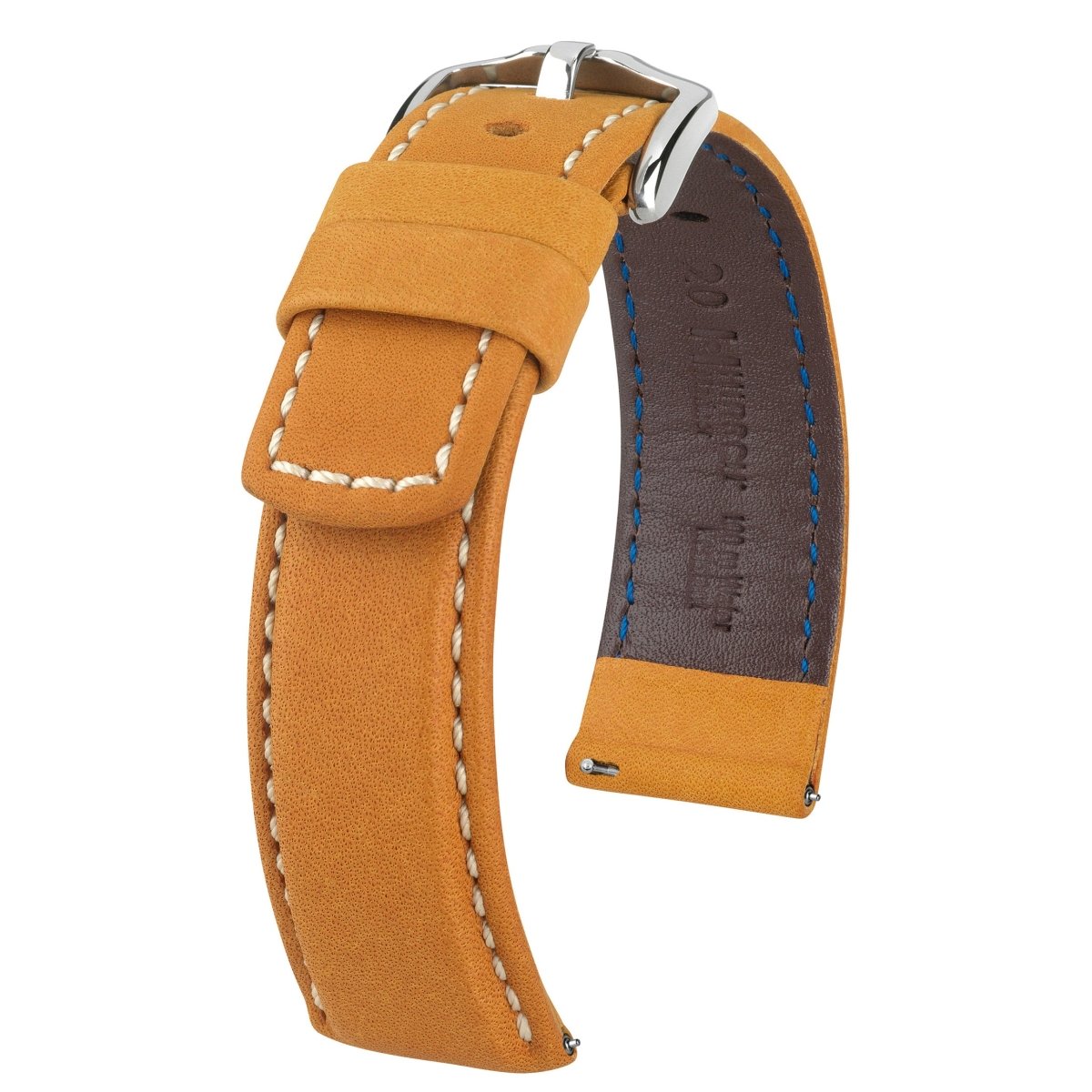 Mariner | Saddle Leather watch band - Strapped For Time
