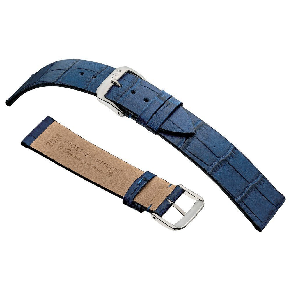 Miami | Embossed Alligator watch band - Strapped For Time