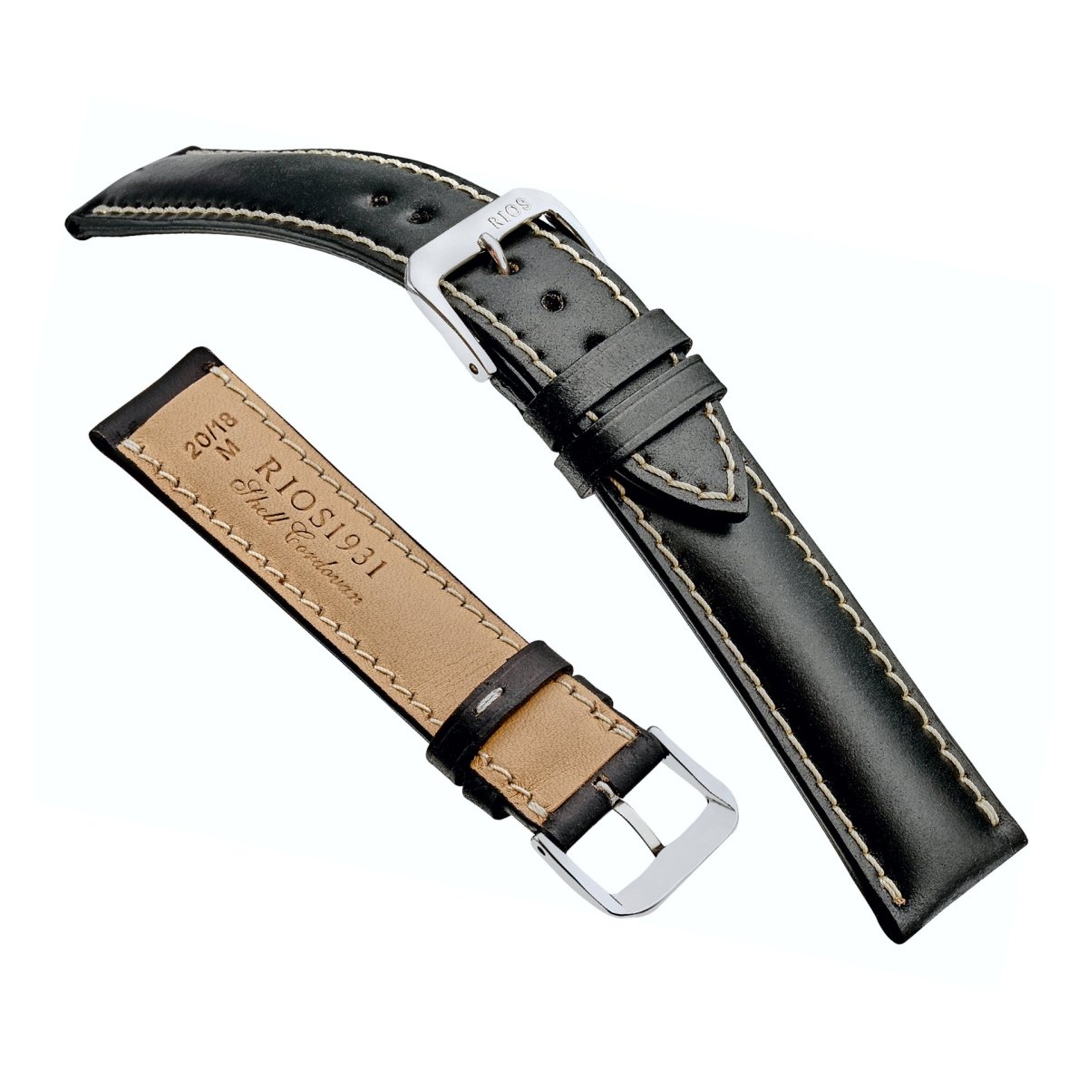 New York | Shell Cordovan watch band - Strapped For Time