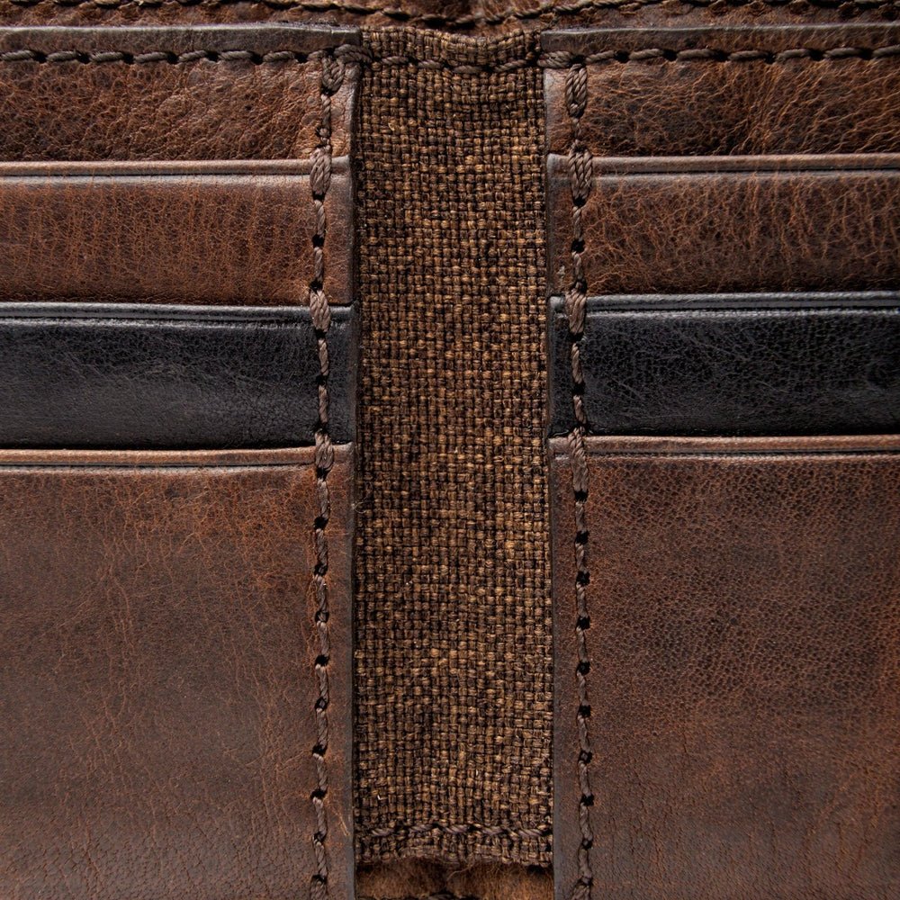 Theodore Leather Bifold Wallet watch band - Strapped For Time