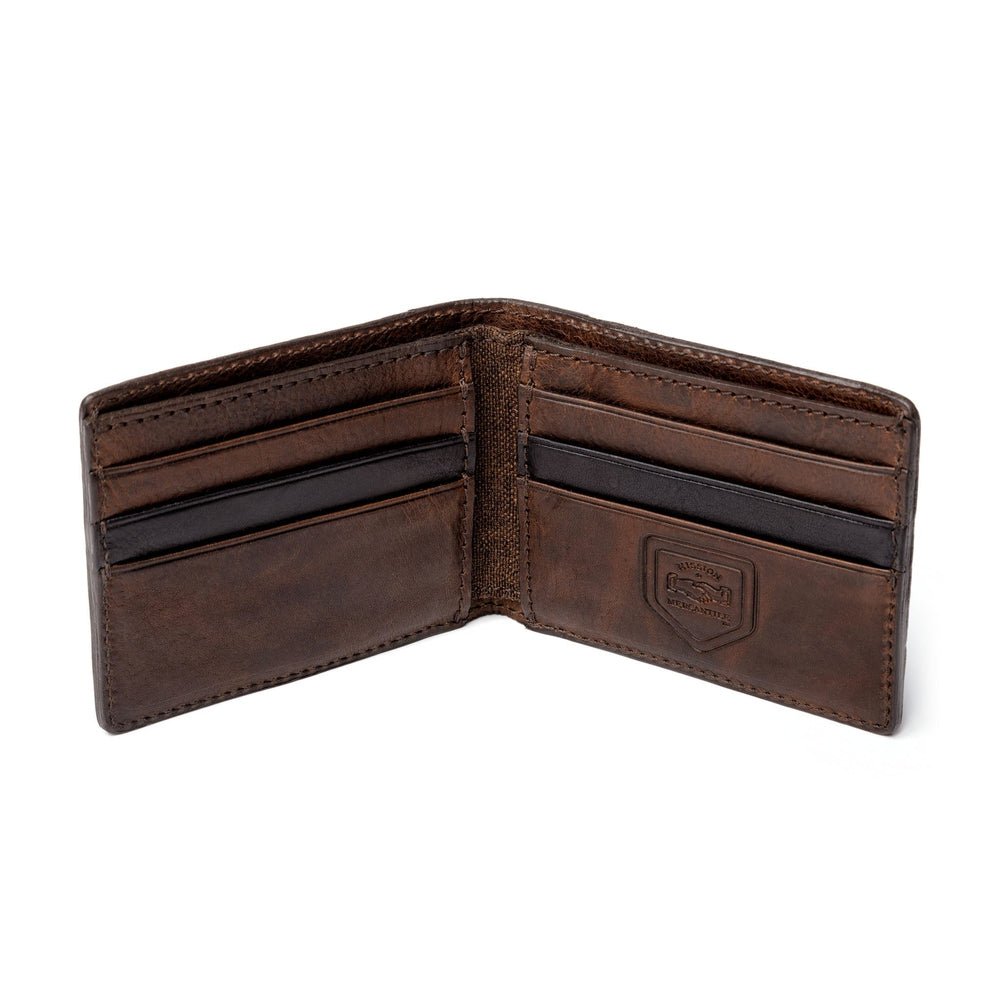Theodore Leather Bifold Wallet watch band - Strapped For Time