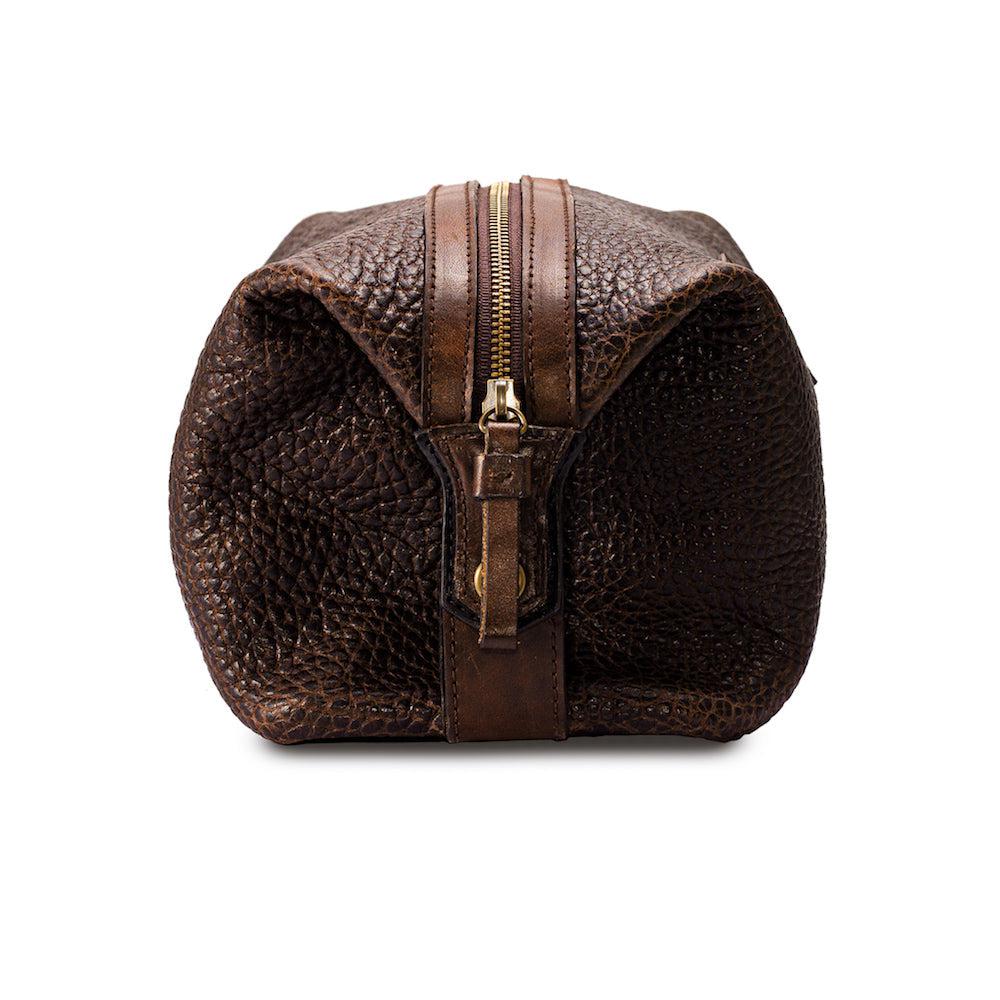 Theodore Leather Toiletry Wash Bag watch band - Strapped For Time