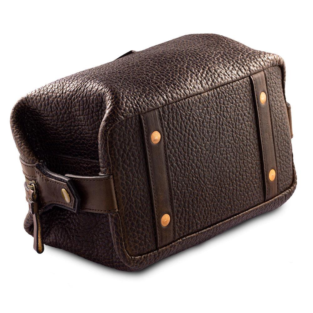 Theodore Leather Toiletry Wash Bag watch band - Strapped For Time
