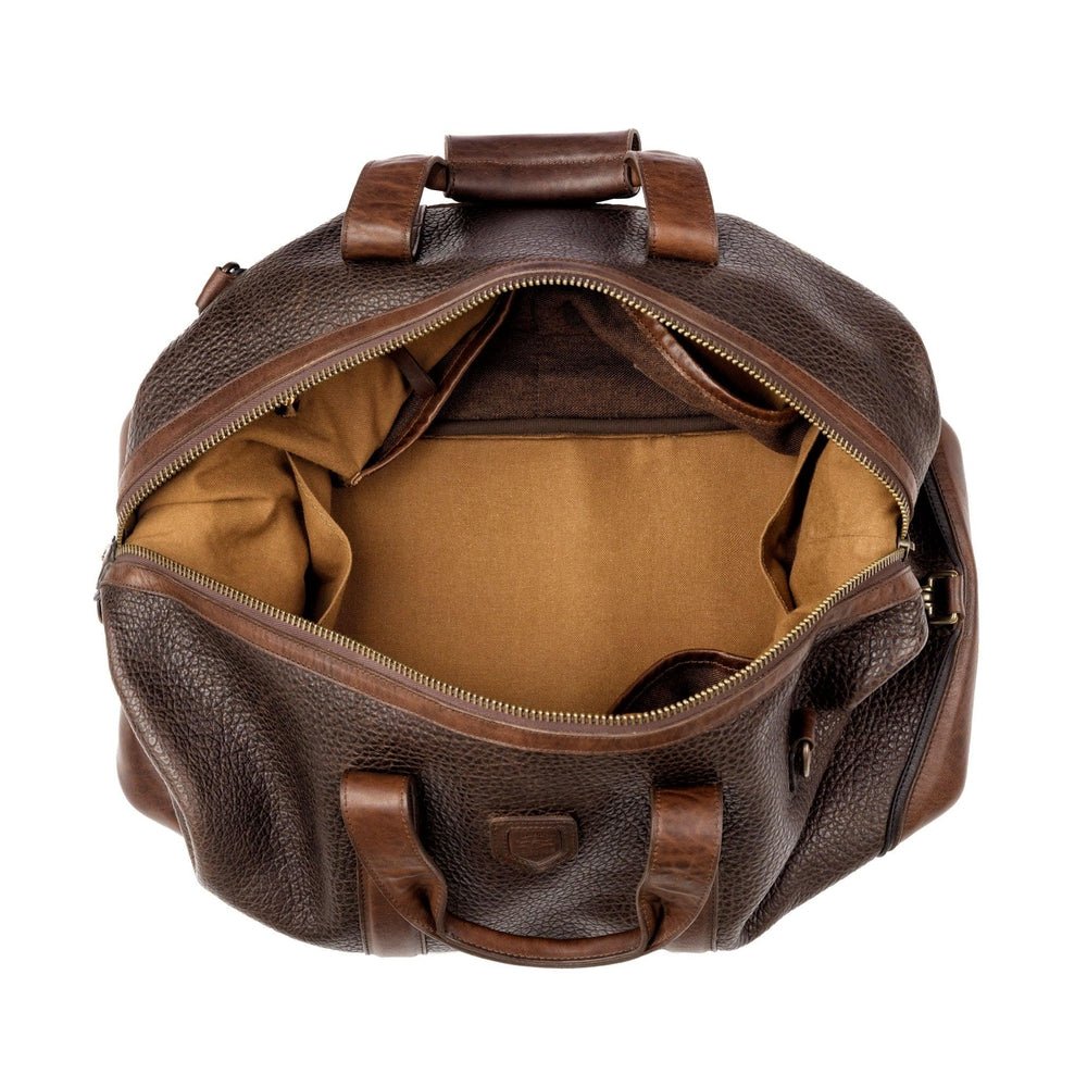 Theodore Leather Weekender Duffle Bag watch band - Strapped For Time