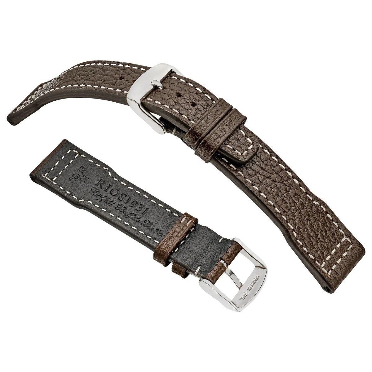 Typhoon | Buffalo Leather watch band - Strapped For Time