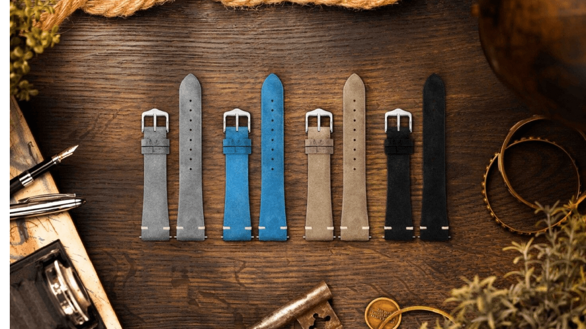 High quality reaplcement leather watch bands from Strapped For Time