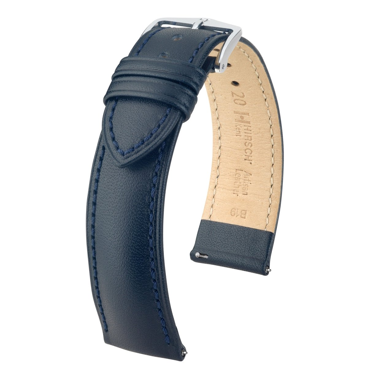 Kent | Calfskin Leather watch band - Strapped For Time