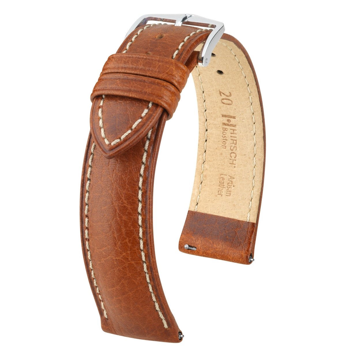 Boston | Buffalo Grain watch band - Strapped For Time