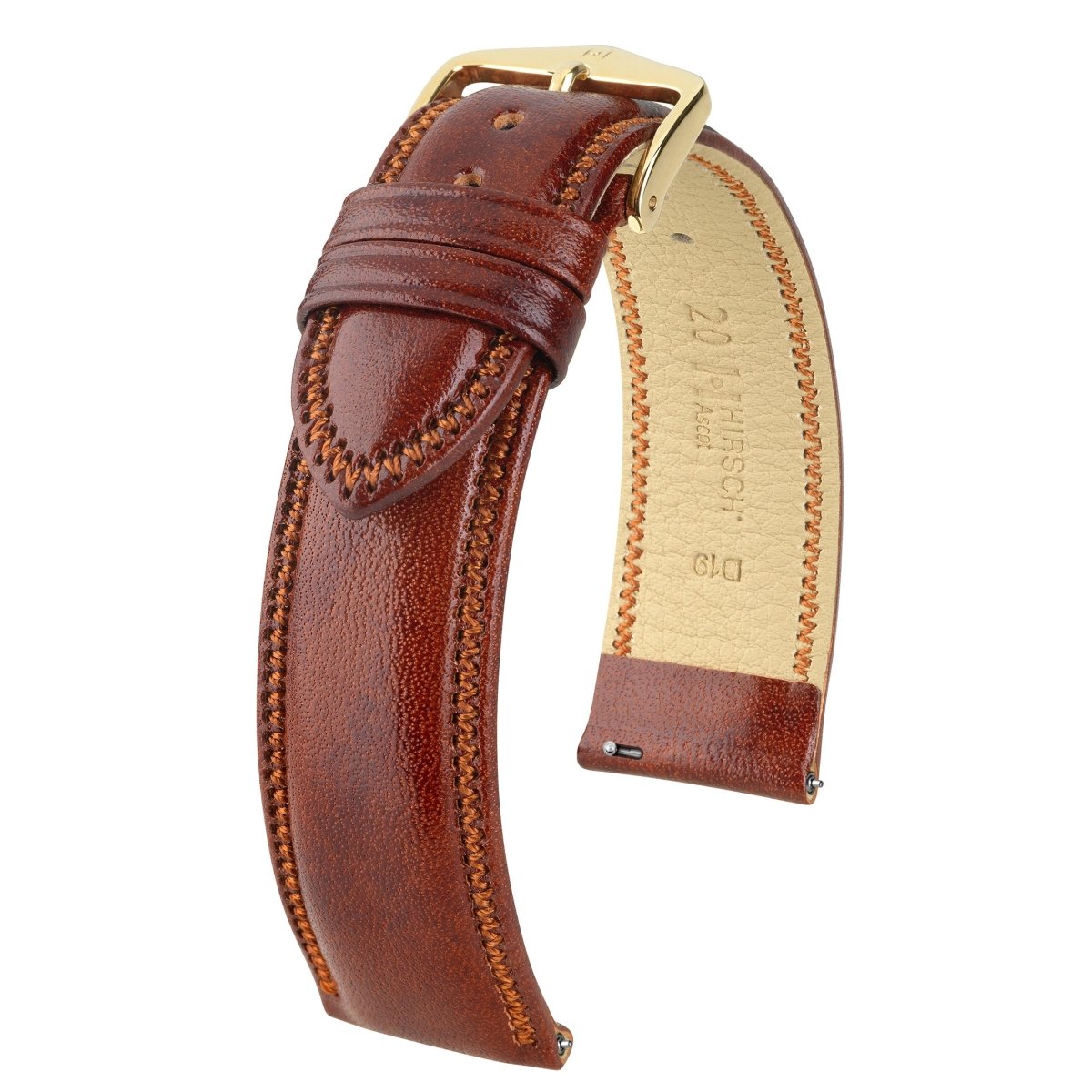Ascot | English Calfskin watch band - Strapped For Time
