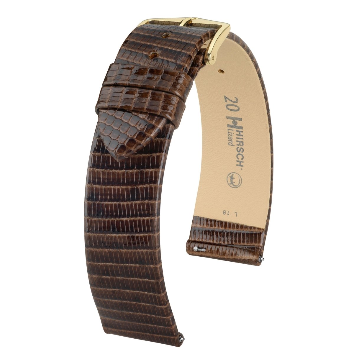 Genuine Lizard | Hirsch watch band - Strapped For Time