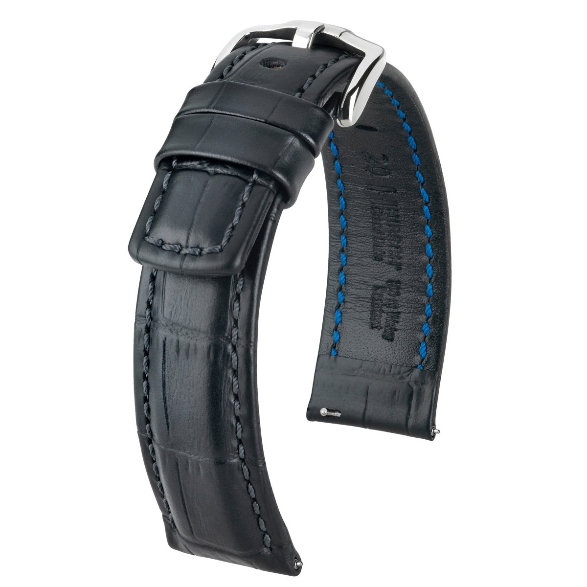 Grand Duke | Embossed Alligator watch band - Strapped For Time