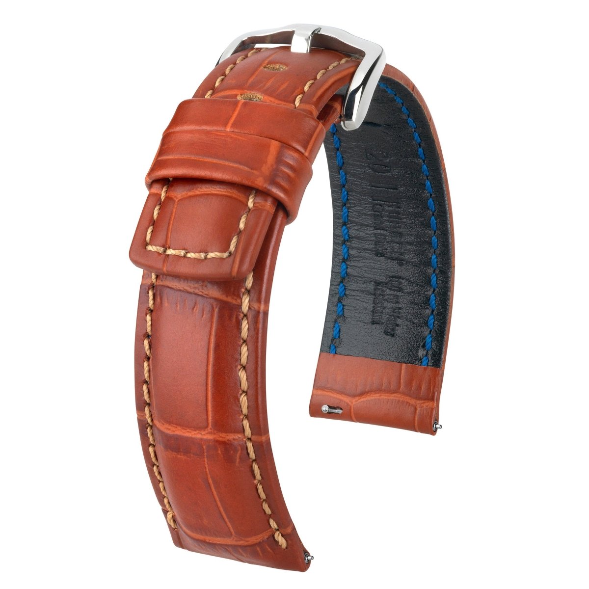 Grand Duke | Embossed Alligator watch band - Strapped For Time