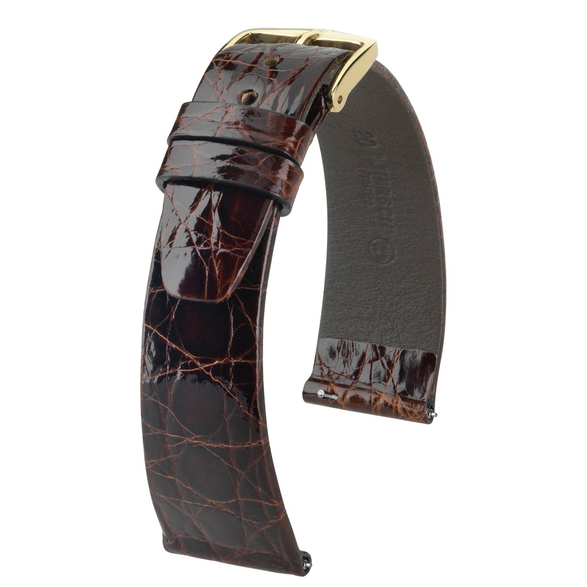 Prestige | Caiman Crocodile watch band - Strapped For Time