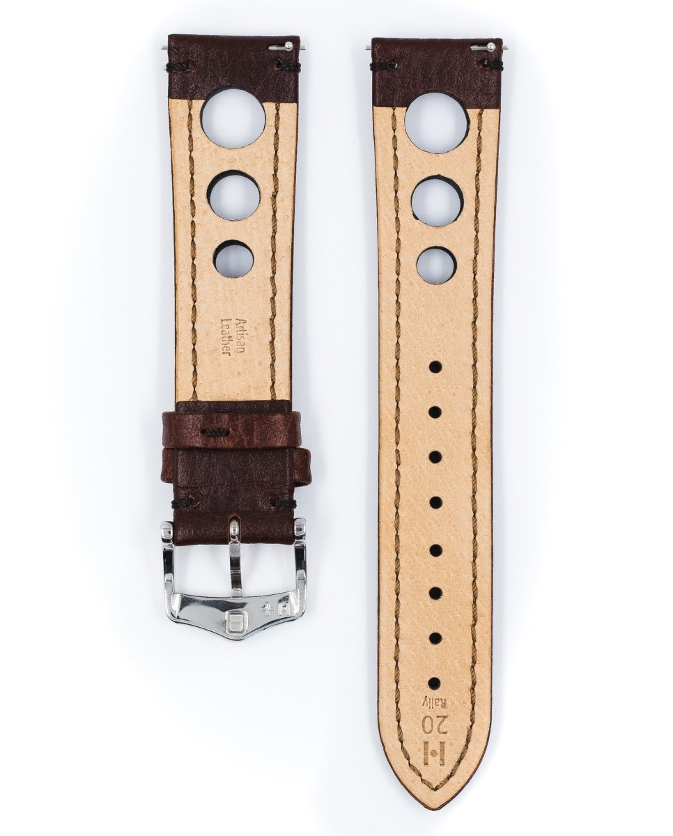 Rally | Buffalo Leather watch band - Strapped For Time