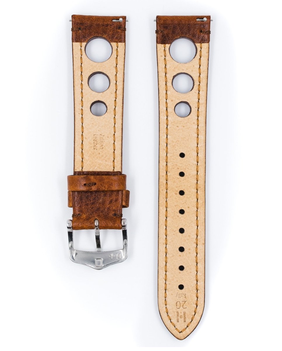 Rally | Buffalo Leather watch band - Strapped For Time