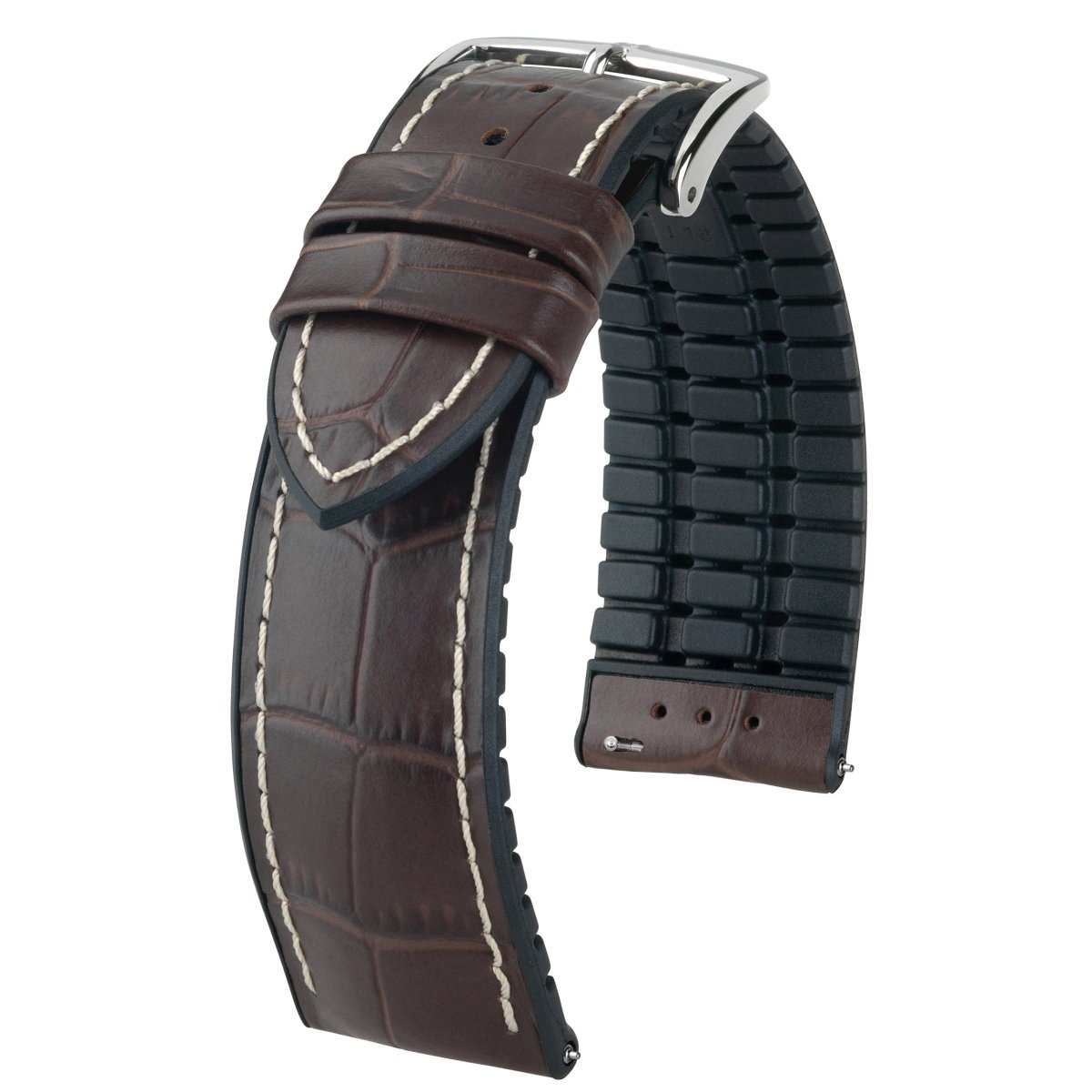 George | Performance Embossed Alligator watch band - Strapped For Time