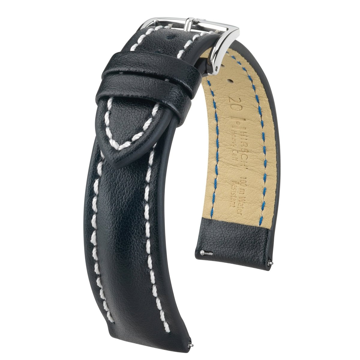 Hirsch Heavy Calf | Calfskin Leather Watch Band