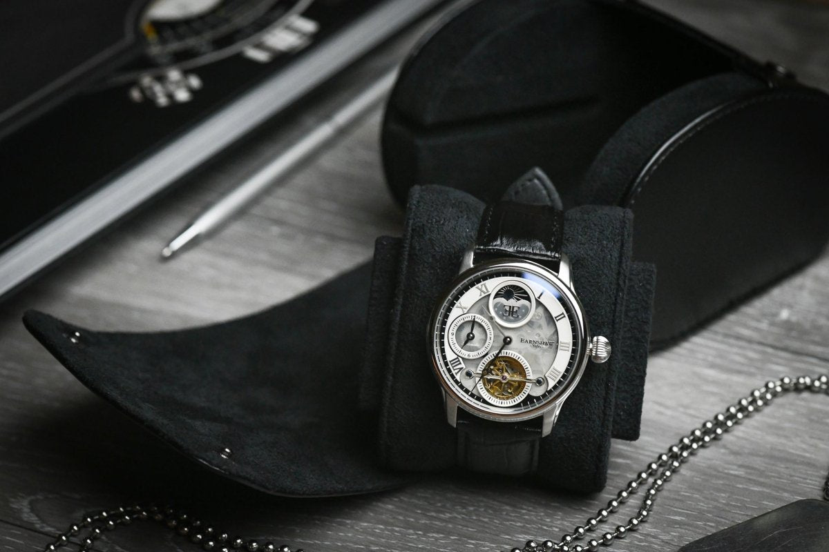 1 Watch Case - Super Black watch band - Strapped For Time