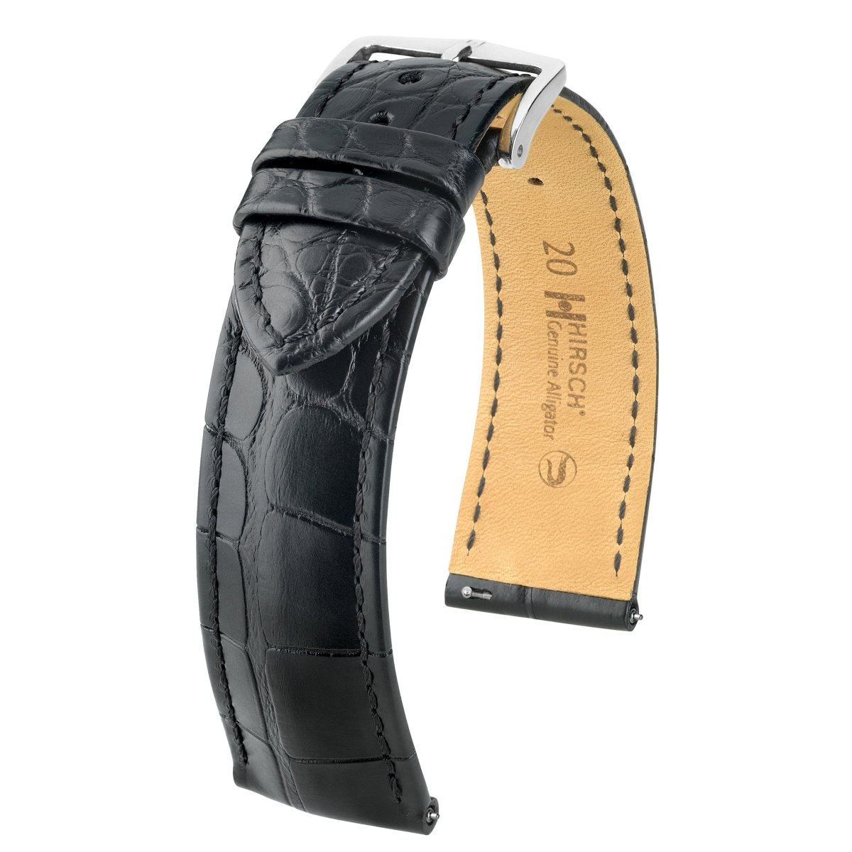 Genuine Alligator | Classic Cut watch band - Strapped For Time