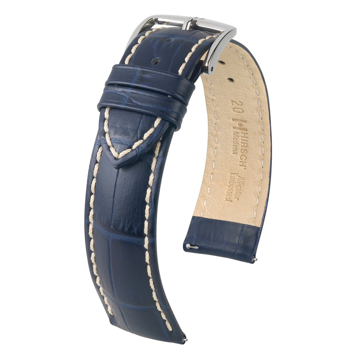Modena | Embossed Alligator watch band - Strapped For Time