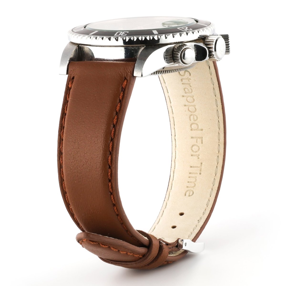 Classic | Smooth Calfskin watch band - Strapped For Time