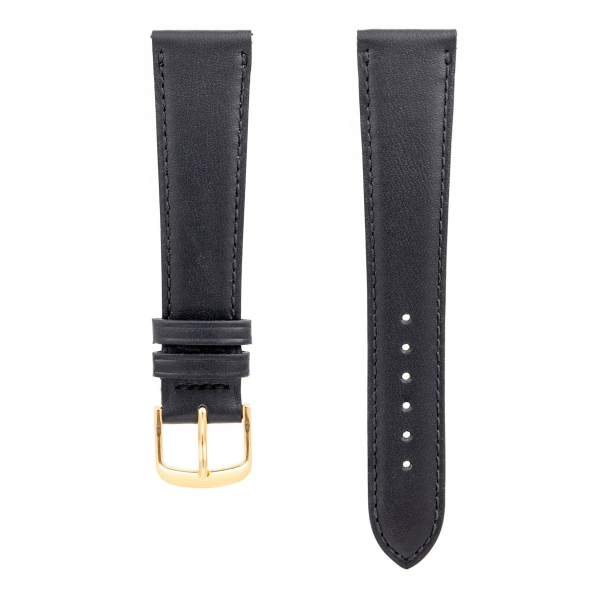 Classic | Smooth Calfskin watch band - Strapped For Time