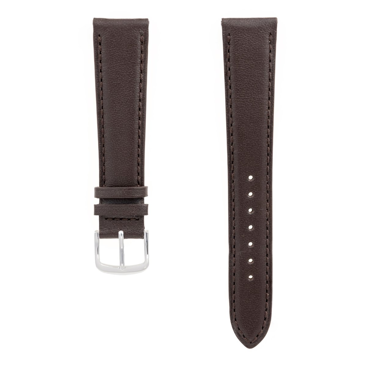 Classic | Smooth Calfskin watch band - Strapped For Time