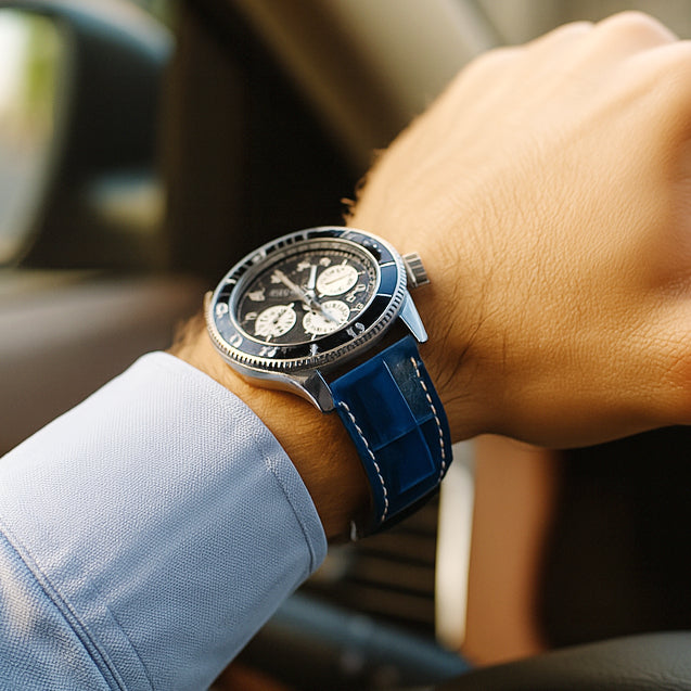 High quality replacement watch bands with embossing for a stylish and affordable look.