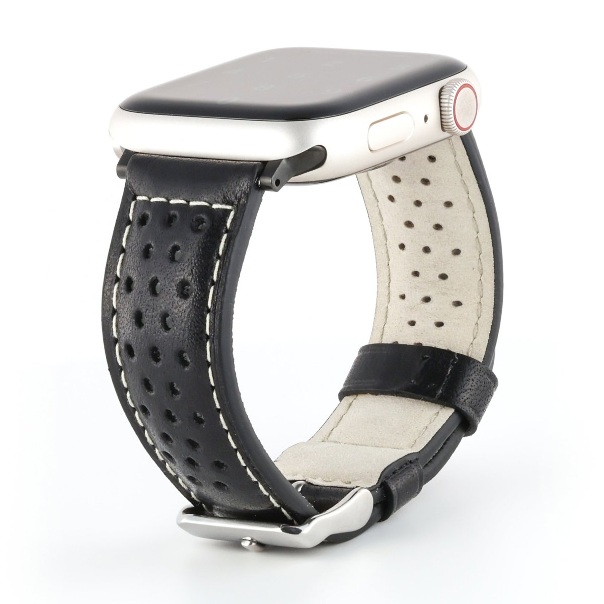 Rally | Perforated Leather watch band - Strapped For Time