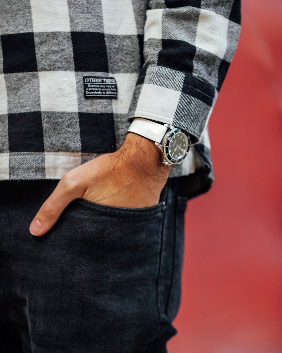 Paul | Performance Embossed Alligator watch band - Strapped For Time