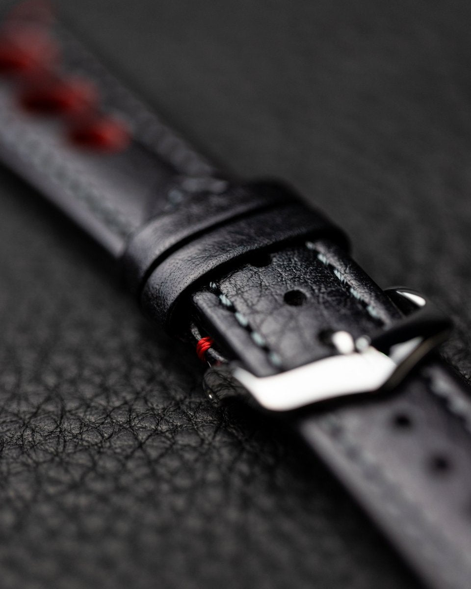 Rally | Buffalo Leather watch band - Strapped For Time