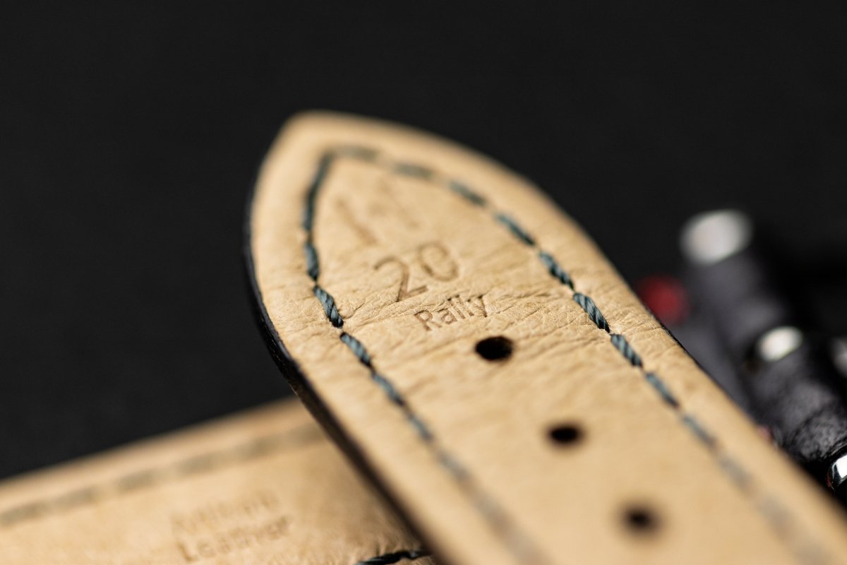 Rally | Buffalo Leather watch band - Strapped For Time