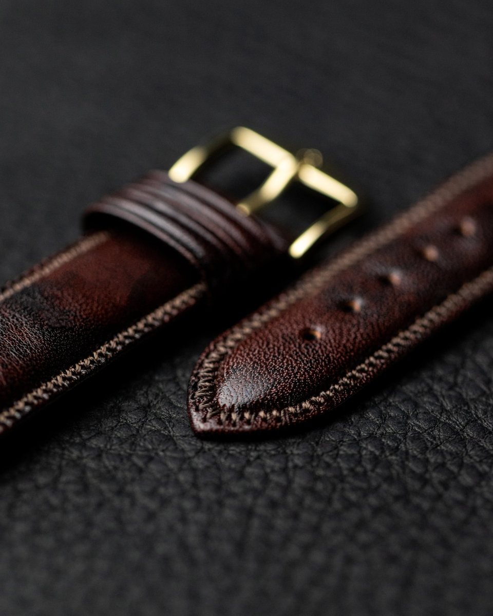 Ascot | English Calfskin watch band - Strapped For Time