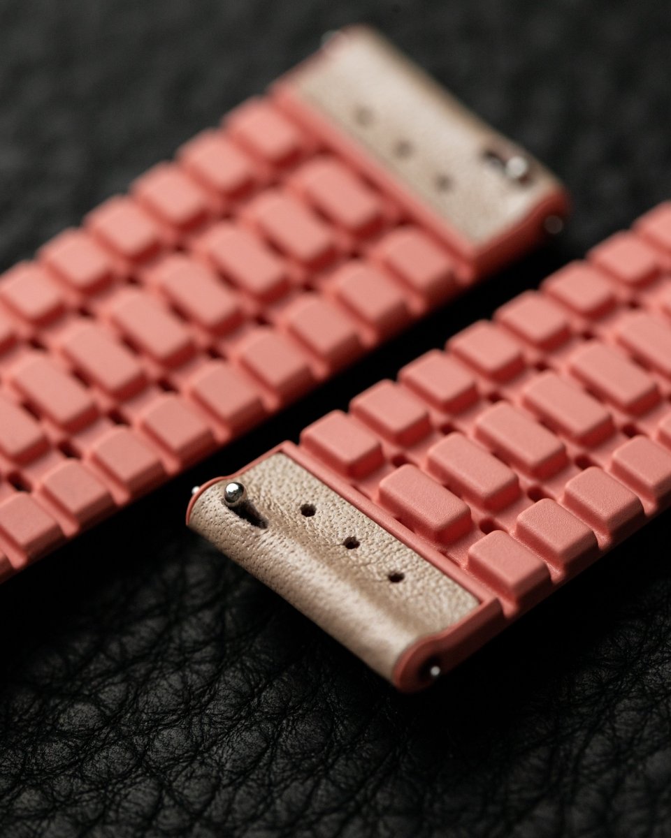 Lindsey | Performance Leather watch band - Strapped For Time