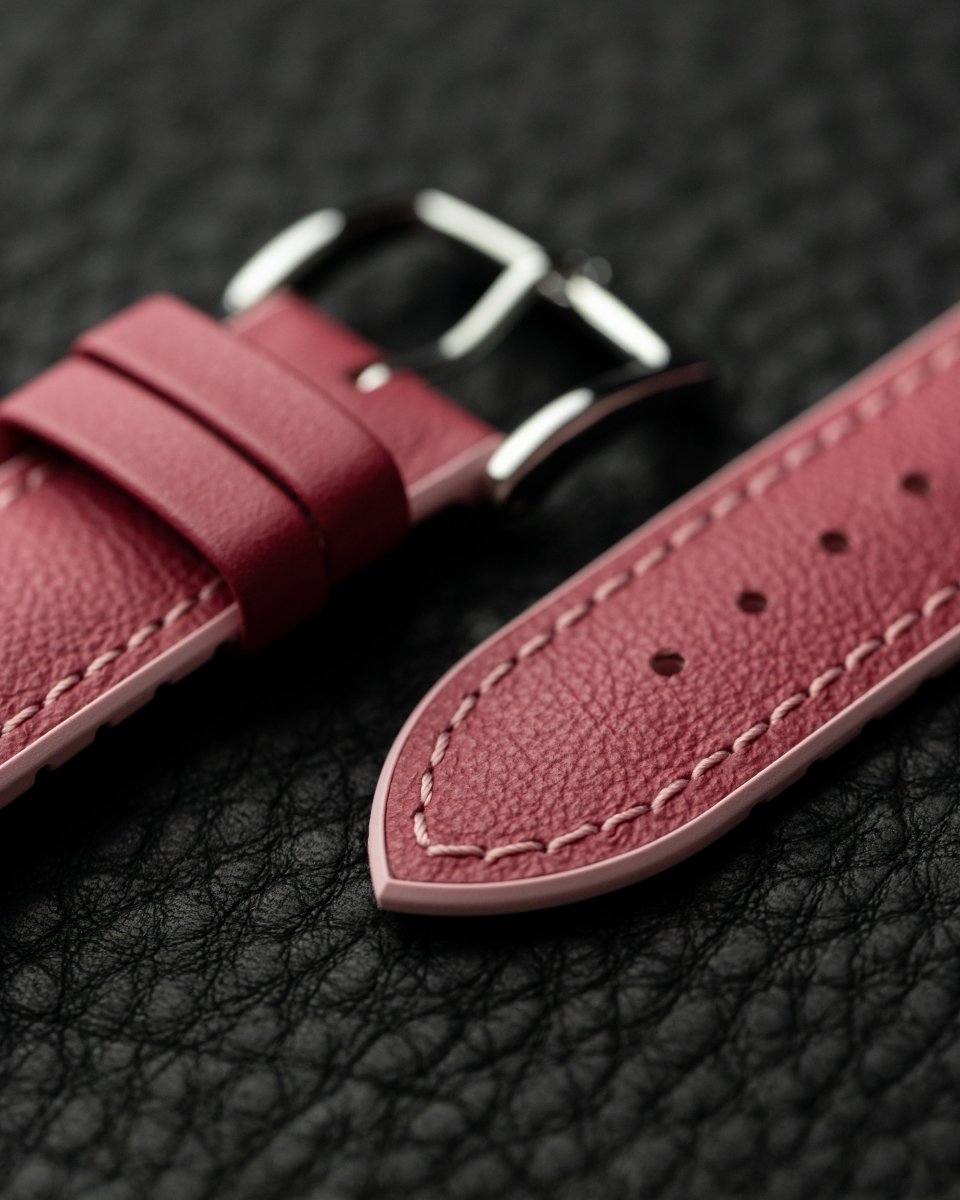 Lindsey | Performance Leather watch band - Strapped For Time