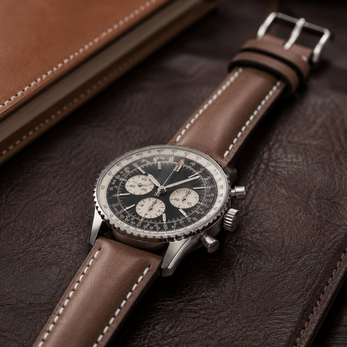 Altitude | Heavy Padded Leather watch band - Strapped For Time