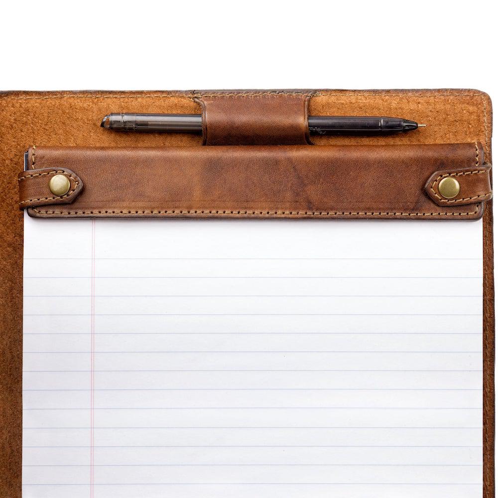 Benjamin Leather Padfolio watch band - Strapped For Time