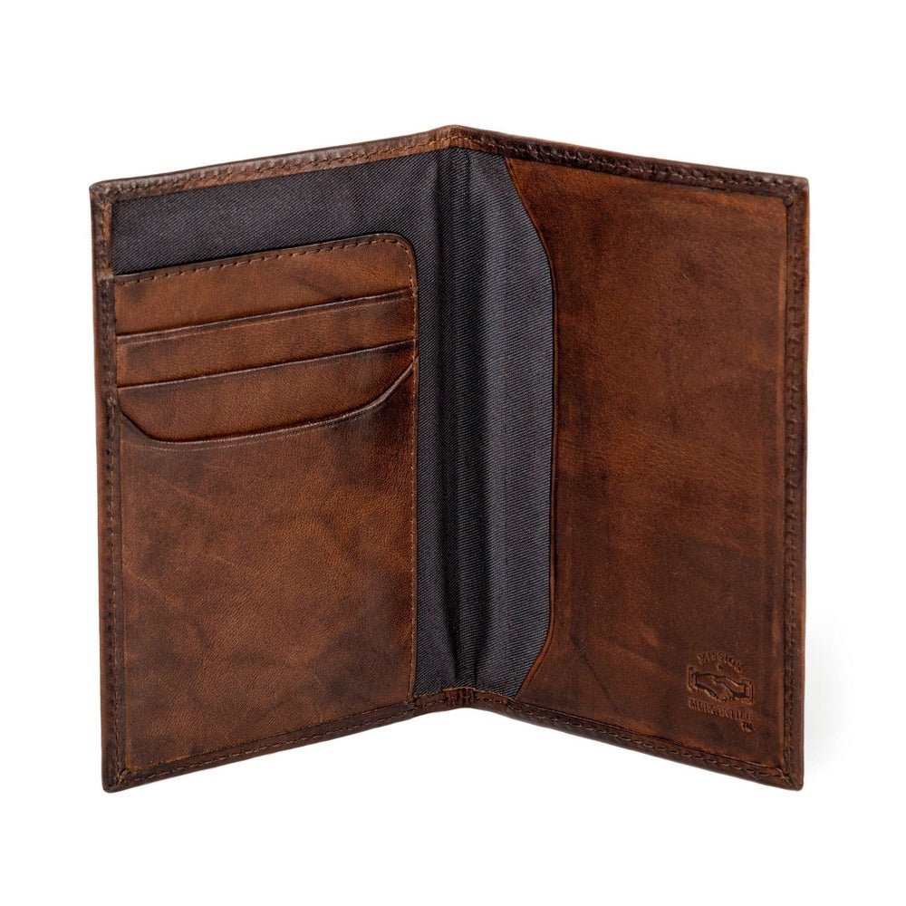 Benjamin Leather Passport Wallet watch band - Strapped For Time