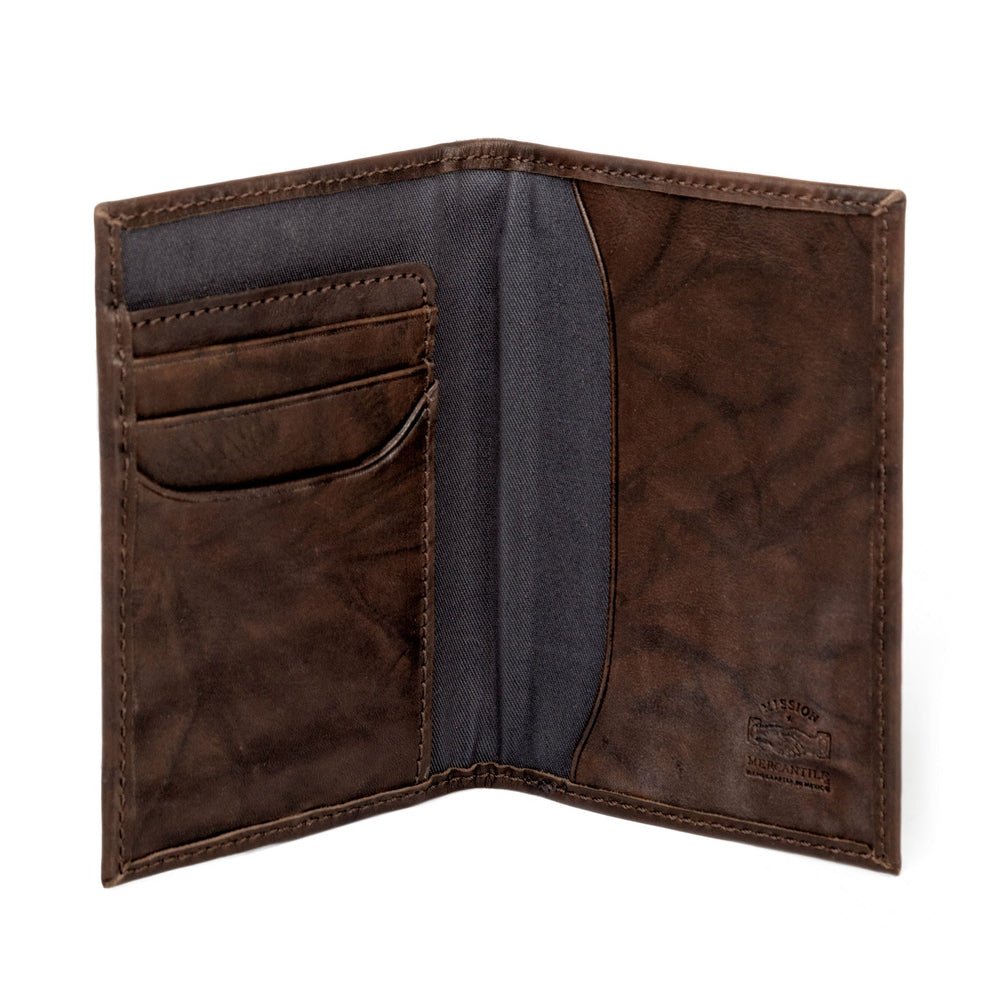 Benjamin Leather Passport Wallet watch band - Strapped For Time