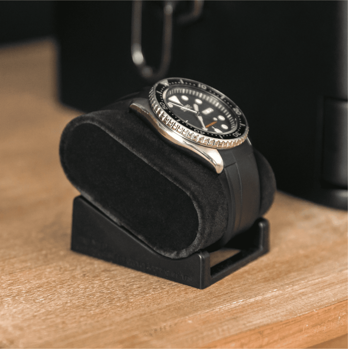 Black Edition Military Modular Watch Box - 10 Slot watch band - Strapped For Time