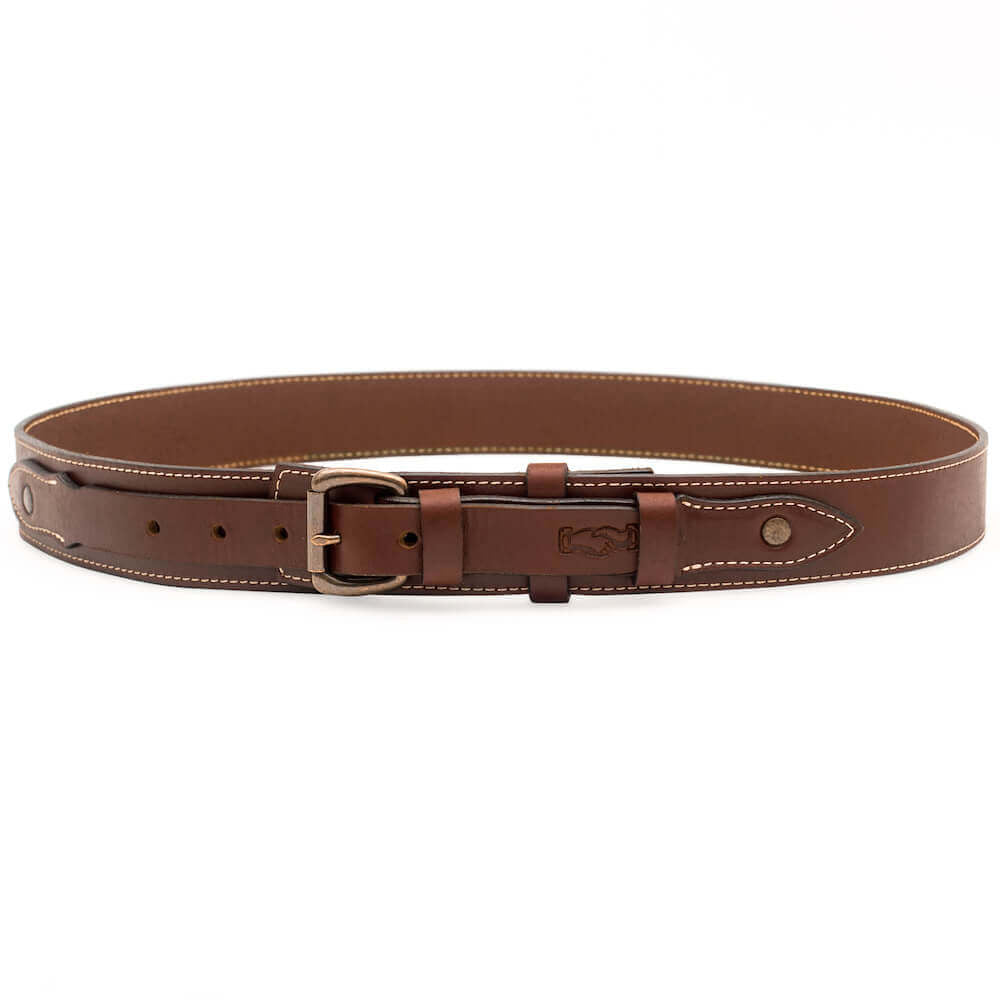 Campaign Leather Ranger Belt watch band - Strapped For Time