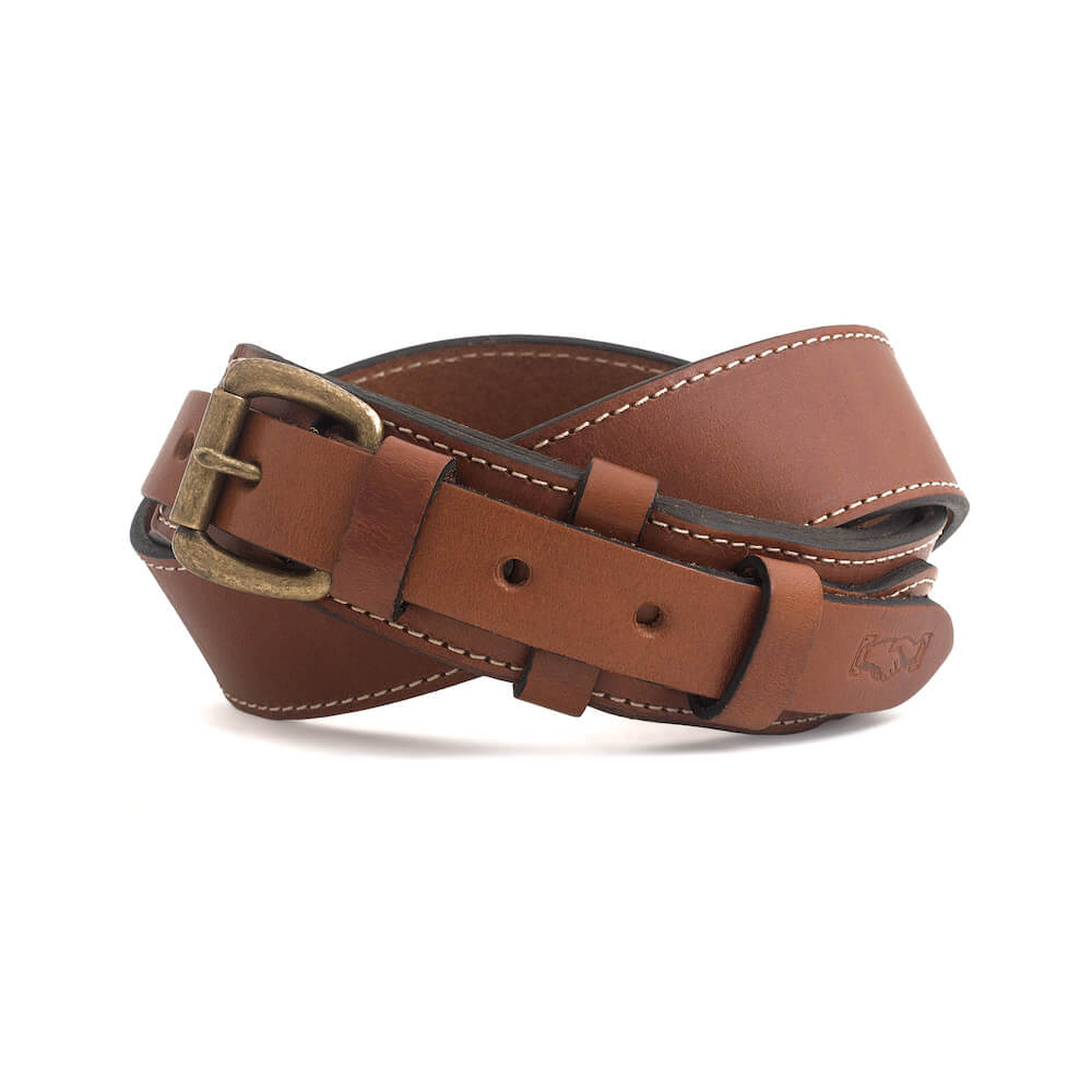 Campaign Leather Ranger Belt watch band - Strapped For Time